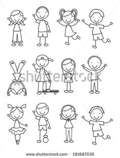 236x310 How To Draw The Little Girl From I'm Bored Drawing With Kids - Easy Drawings For Little Kids