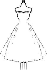 160x239 image result for easy fashion sketches prom dresses clothes - Easy Fashion Drawing