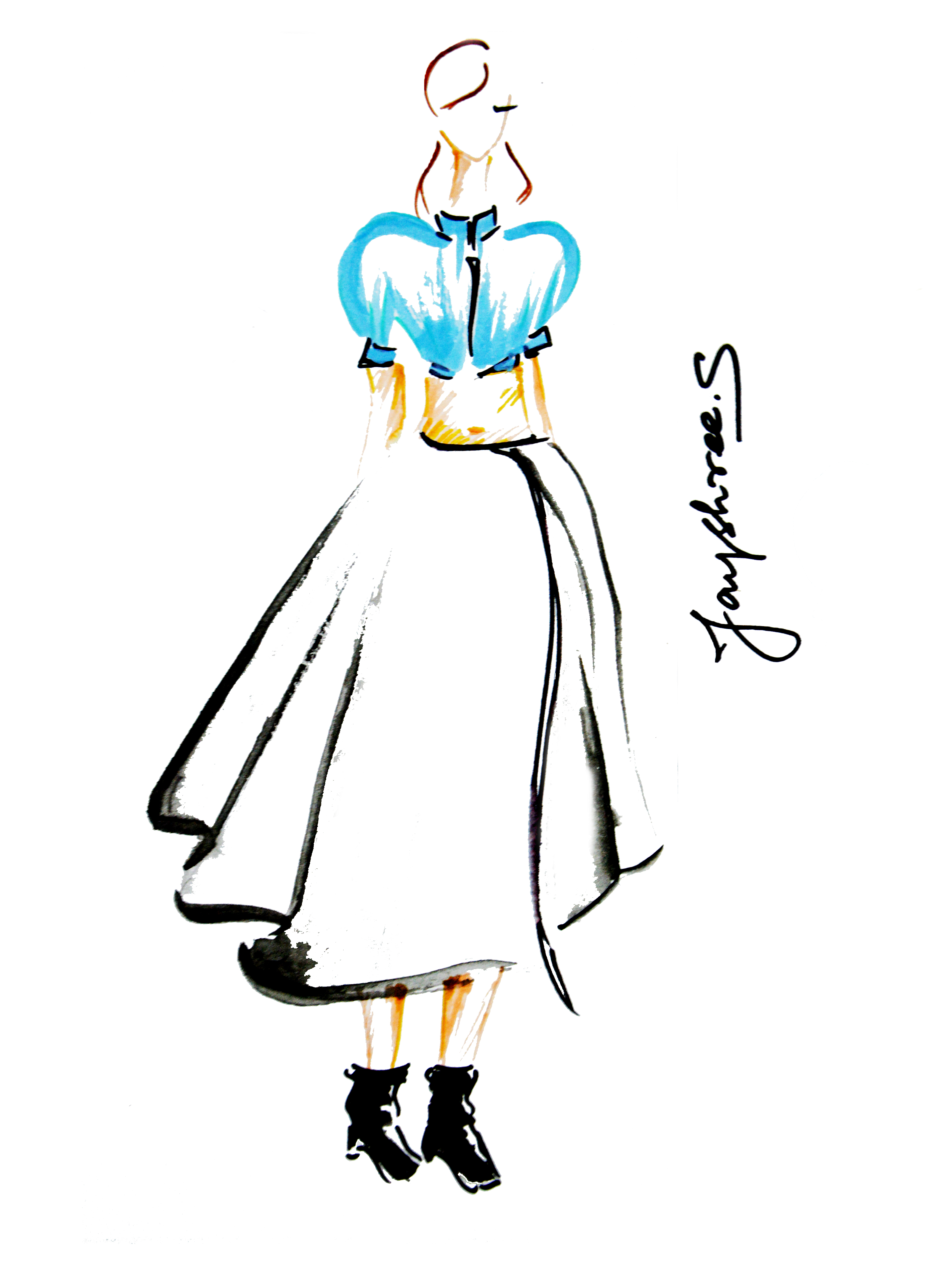 3392x4666 Easy Fashion Art Wardrobe - Easy Fashion Drawing