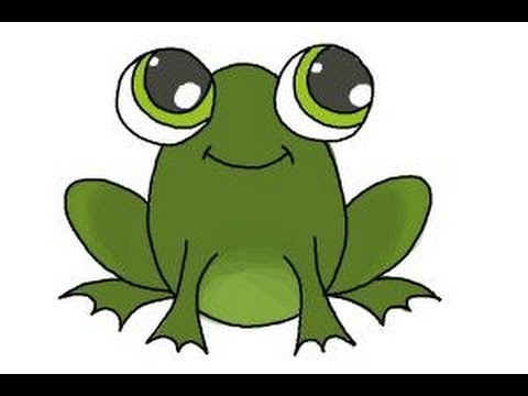 480x360 How To Draw A Simple Frog - Easy Frog Drawing For Kids