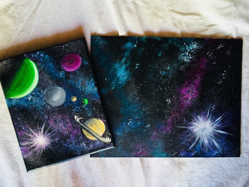 800x600 How To Paint A Galaxy - Easy Galaxy Drawing