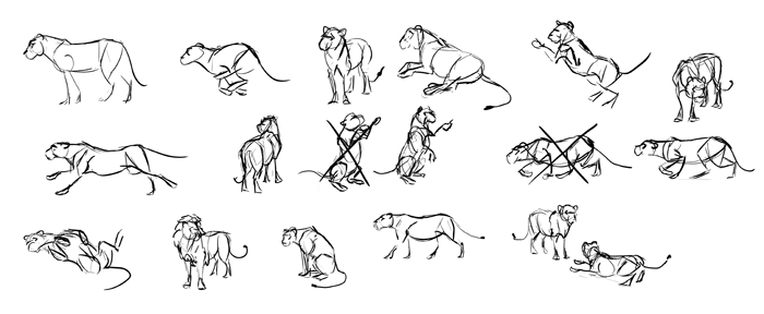 gesture drawing easy