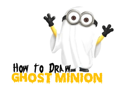 400x324 How To Draw Cute Things Easy Easy Ghost Drawing - Easy Ghost Drawing