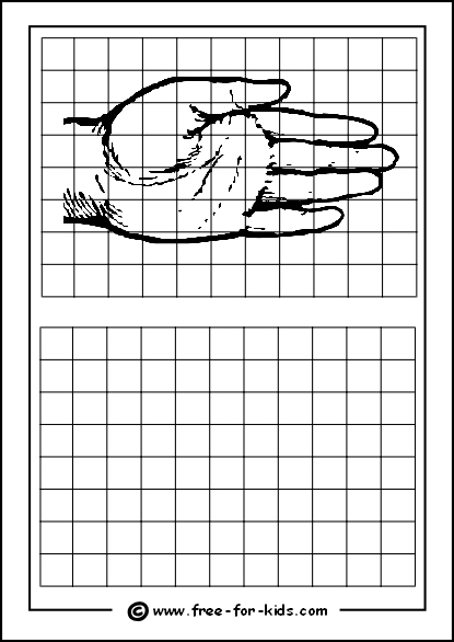 415x586 Grid Drawing Worksheets With Pictures For Drawing Practice - Easy Grid Drawing Worksheets