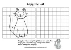 236x166 Best Grid Copy Drawings Images Art Worksheets, Art Education - Easy Grid Drawing Worksheets