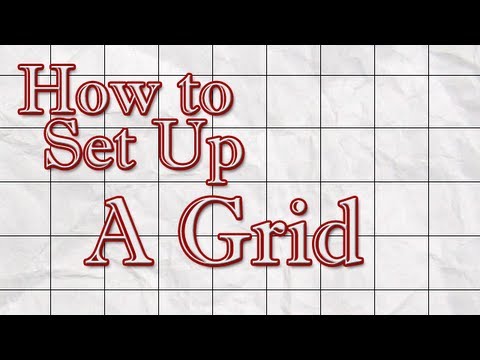 480x360 How To Set Up A Grid For Your Drawing - Easy Grid Drawings