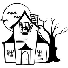 47+ Kids Hub Haunted House Drawing Ideas Pictures