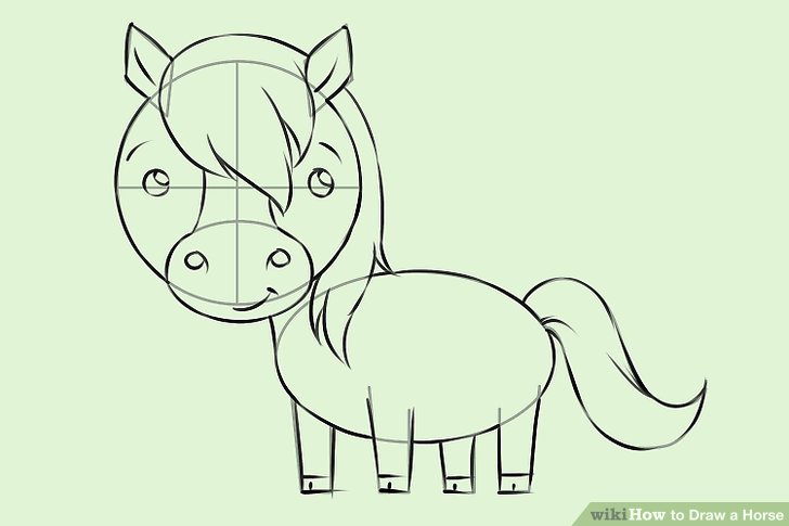 728x485 Ways To Draw A Horse - Easy Horse Drawing Step By Step