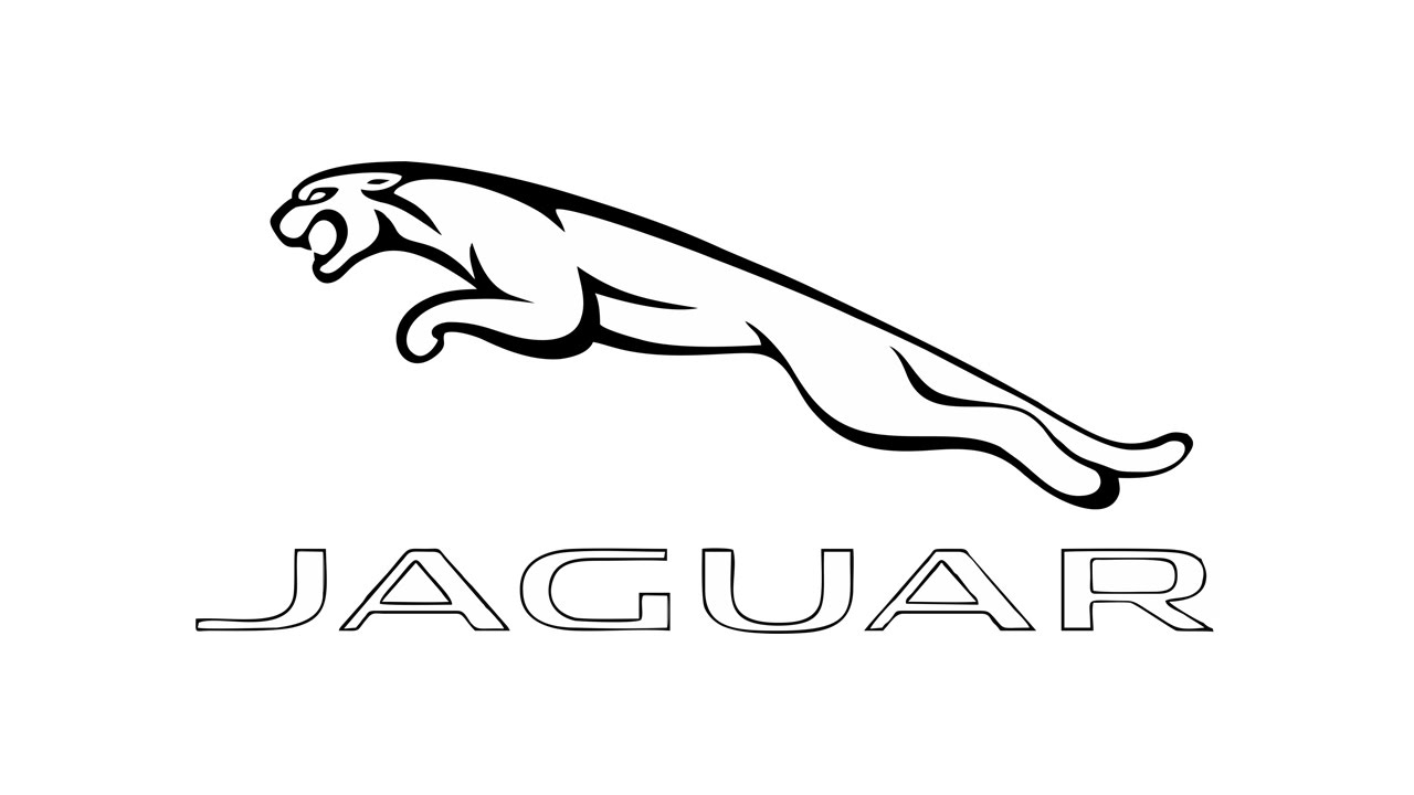 Трафарет логотип Ягуар
