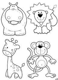 192x263 image result for easy to draw cartoon jungle animals drawing - Easy Jungle Drawing