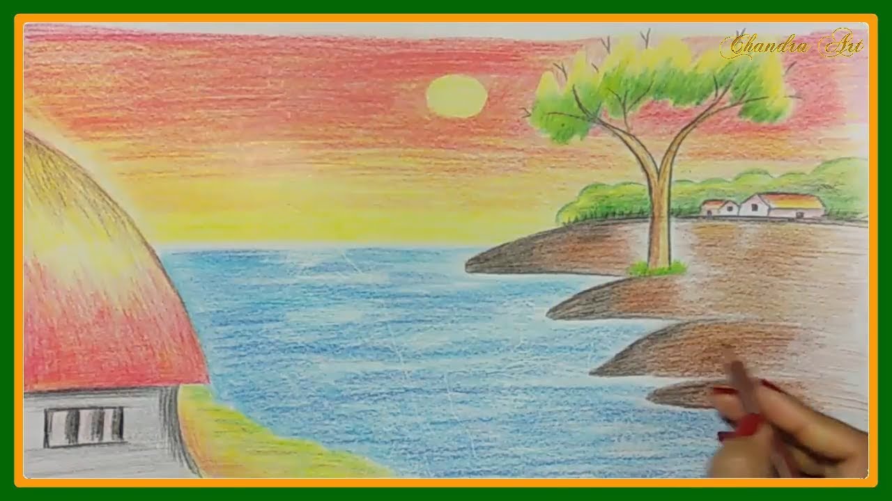 landscape drawing ideas easy