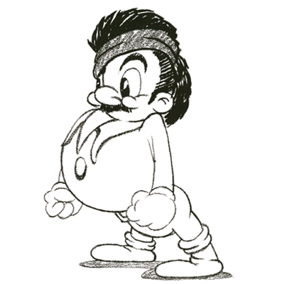 400x400 how to draw a bully cartoon character with easy step - Easy Man Drawing