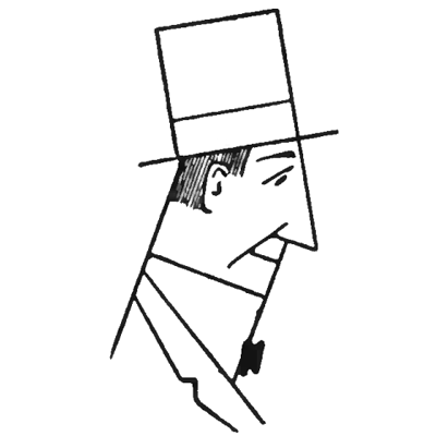 400x400 Easy To Draw Man With Top Hat Step - Easy Man Drawing