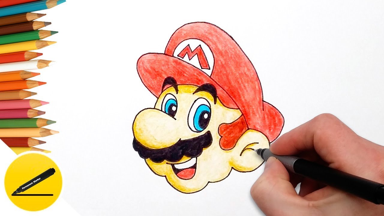 How To Draw Mario. 