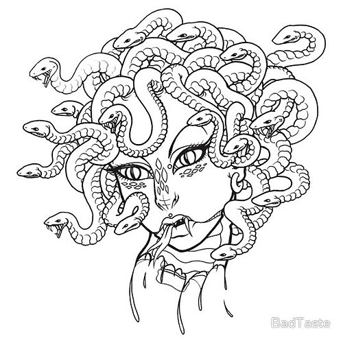 Easy Medusa Drawing at Explore collection of Easy