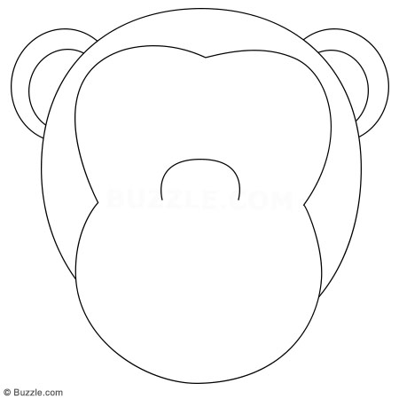 450x450 Kids, Go Ape! Step - Easy Monkey Drawing Step By Step