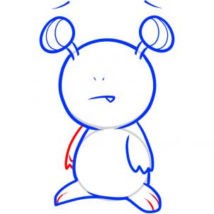302x302 How To Draw How To Draw A Monster For Kids - Easy Monster Drawings
