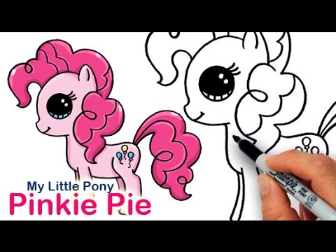 480x360 How To Draw My Little Pony Pinkie Pie Cute And Easy - Easy My Little Pony Drawing