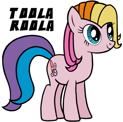 400x398 How To Draw Toola Roola From My Little Pony Easy Step - Easy My Little Pony Drawing