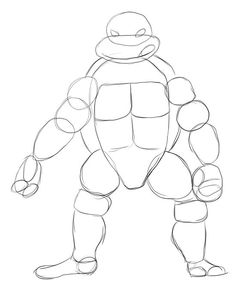 236x286 best ninja turtle images teenage mutant ninja turtles - Easy Ninja Turtle Drawing