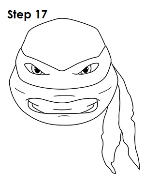 300x388 Teenage Mutant Ninja Turtles Drawings Easy - Easy Ninja Turtle Drawing