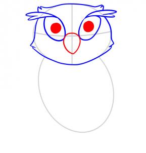 289x302 How To Draw How To Draw An Owl For Kids - Easy Owl Drawing Step By Step