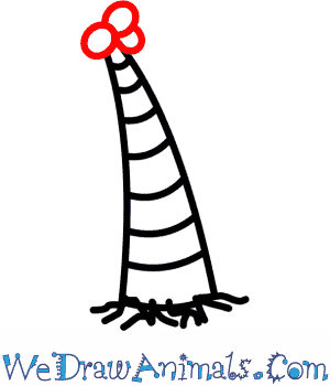 300x350 How To Draw A Palm Tree - Easy Palm Tree Drawing