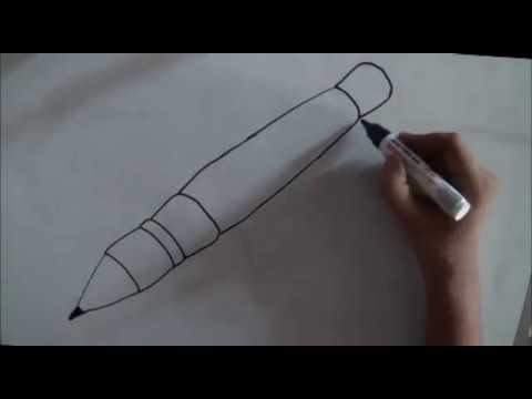 480x360 how to draw a pen how to draw a ball pen - Easy Pen Drawings