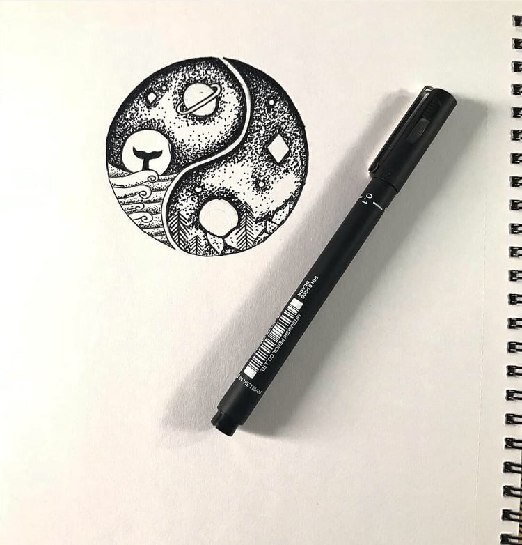 Easy Drawings To Draw With Pen