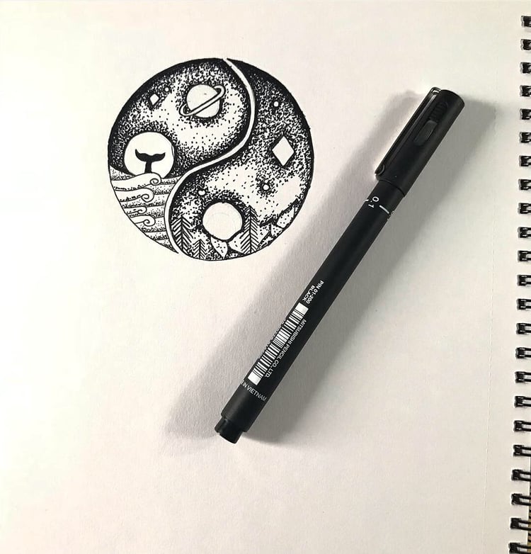 Cool Drawings With Pen at Sandra Glenn blog