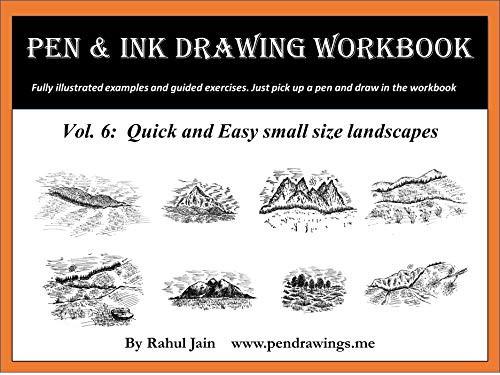 500x375 pen and ink drawing workbook vol drawing quick and easy pen - Easy Pen Drawings