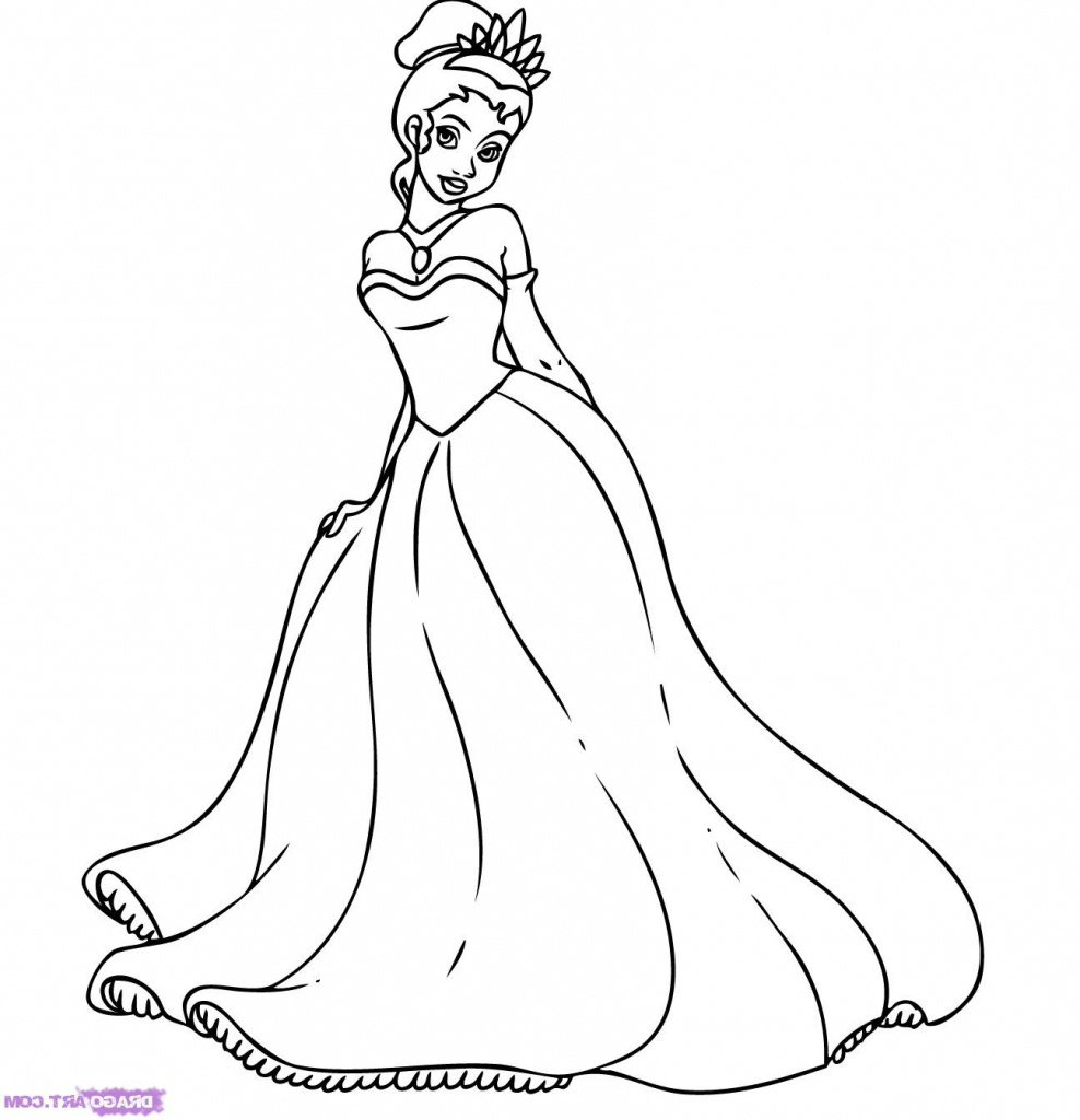 Easy Princess Drawing at Explore collection of