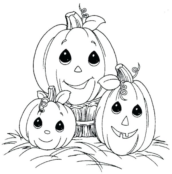 600x608 Cute Pumpkin Drawings How To Draw Thanksgiving Things Cute Pumpkin - Easy Pumpkin Drawing