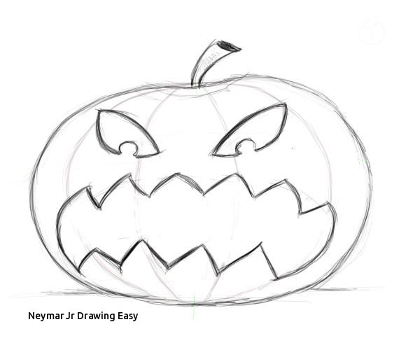 600x500 Easy Pumpkin Drawing - Easy Pumpkin Drawing