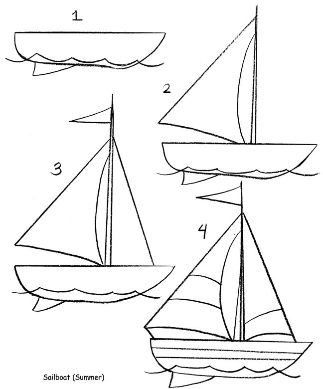 648x780 Welcome To Dover Publications Drawing Drawings, Art Drawings - Easy Sailboat Drawing