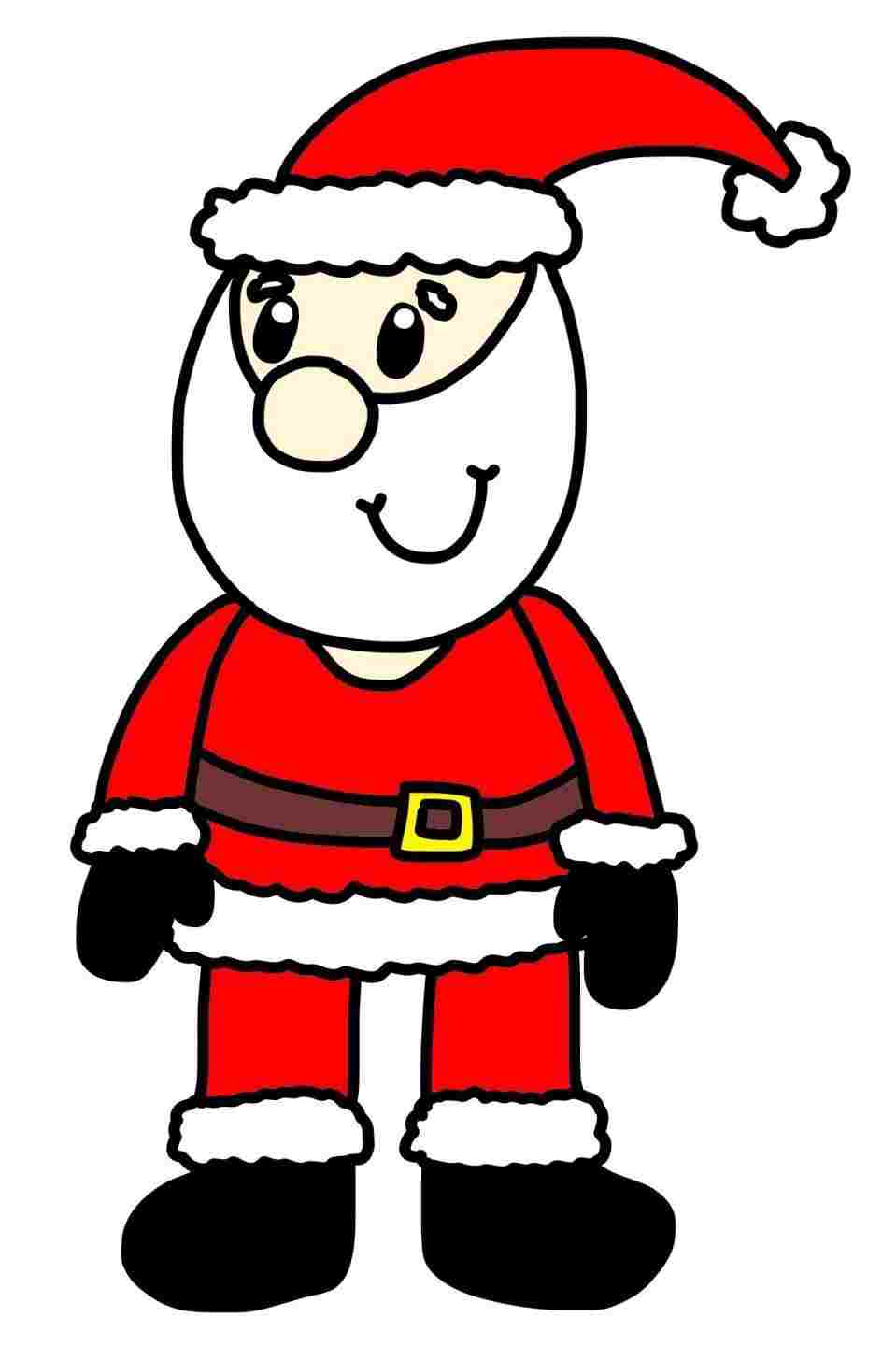 959x1455 Easy Santa Drawing - Easy Santa Drawing