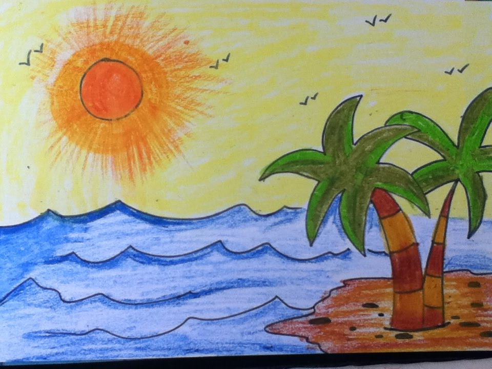 Featured image of post Easy Landscape Drawing Scenery For Kids - 100 crazy cool drawing ideas for kids craftwhack.