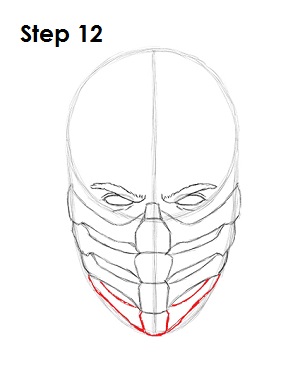 300x388 How To Draw Scorpion - Easy Scorpion Drawing