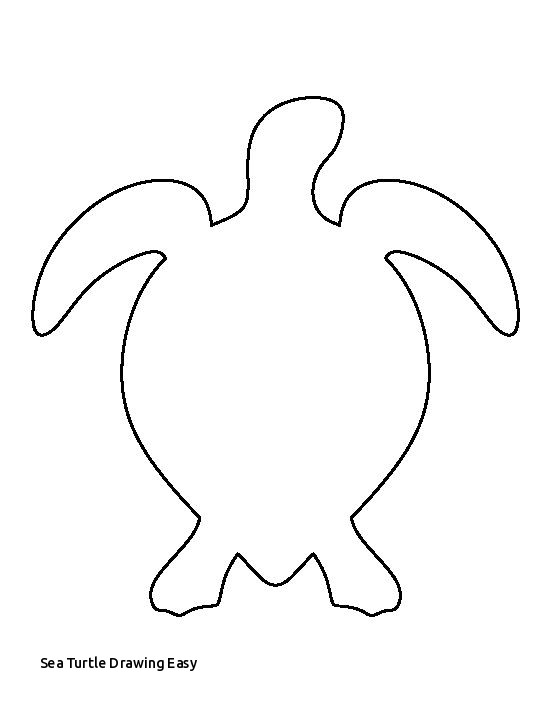 550x712 sea turtle drawing easy sea turtle pattern use the printable - Easy Sea Turtle Drawing