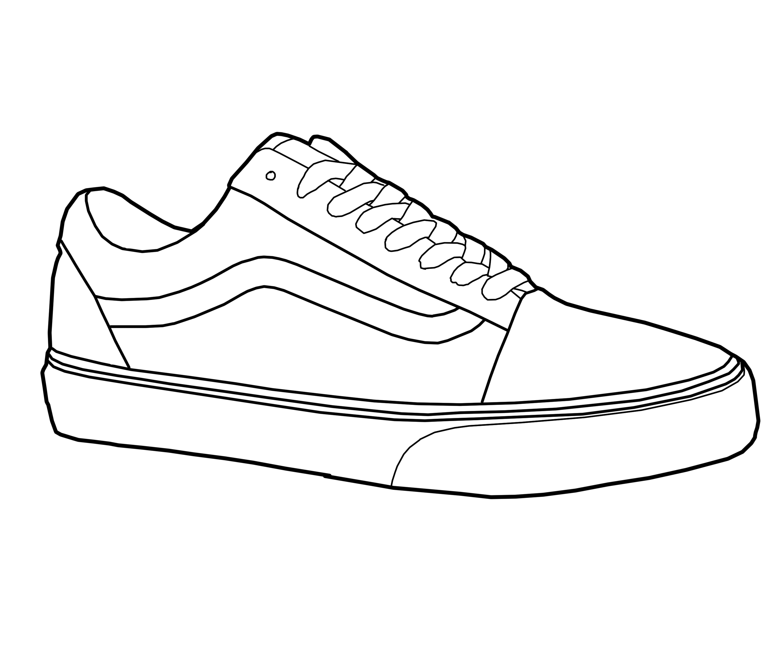 Easy Shoe Drawing At Paintingvalley Com Explore Collection Of