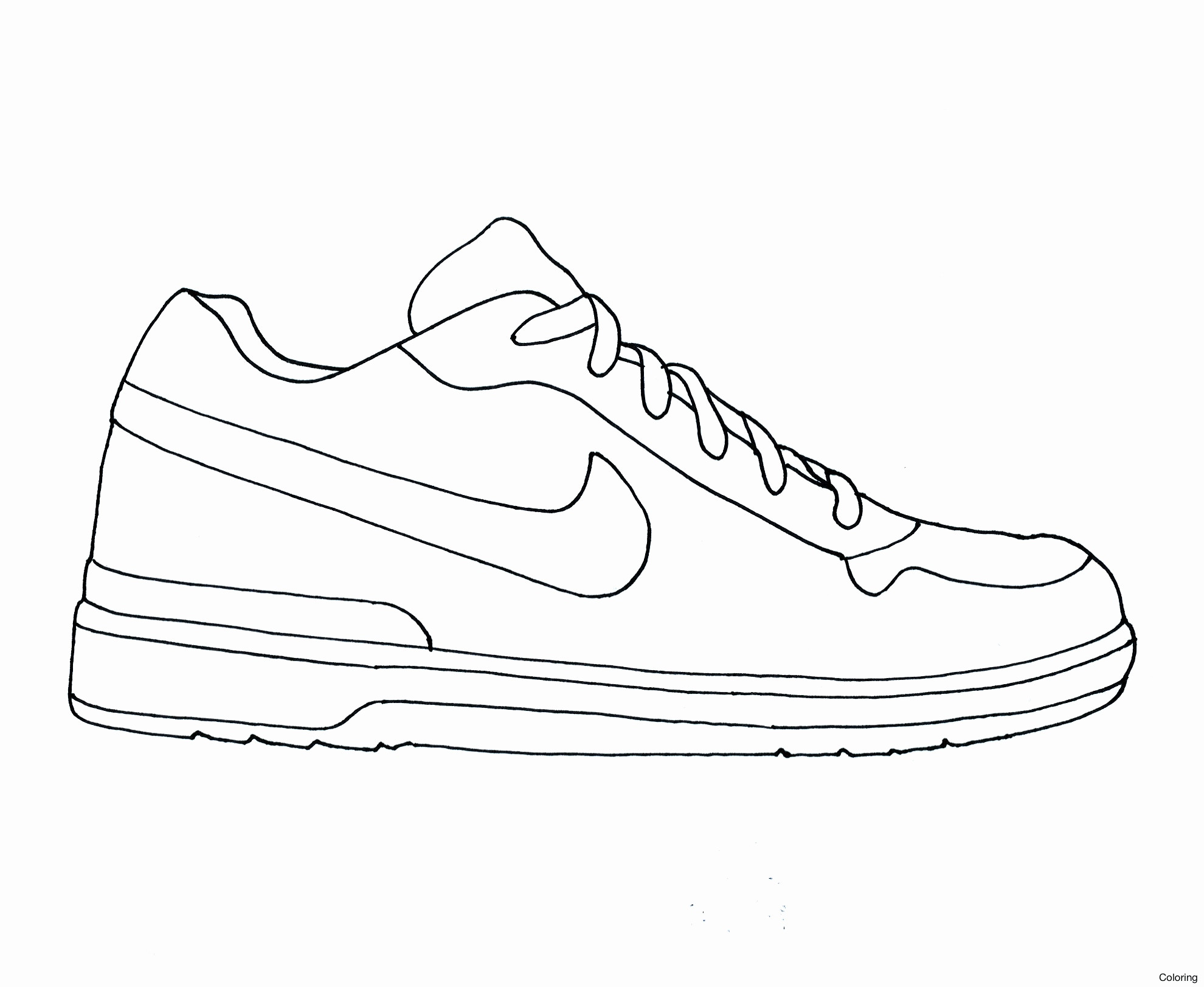 Easy Shoe Drawing at PaintingValley.com | Explore collection of Easy