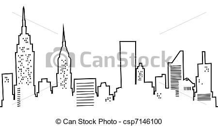 450x261 Huge Collection Of 'easy Skyline Drawing' Download More Than - Easy Skyline Drawing