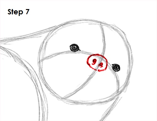 500x387 How To Draw A Sloth - Easy Sloth Drawing