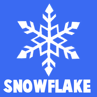 400x400 How To Draw A Snowflake Step - Easy Snowflake Drawing
