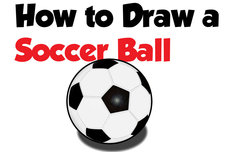 800x528 How To Draw A Soccer Ball Archives - Easy Soccer Ball Drawing