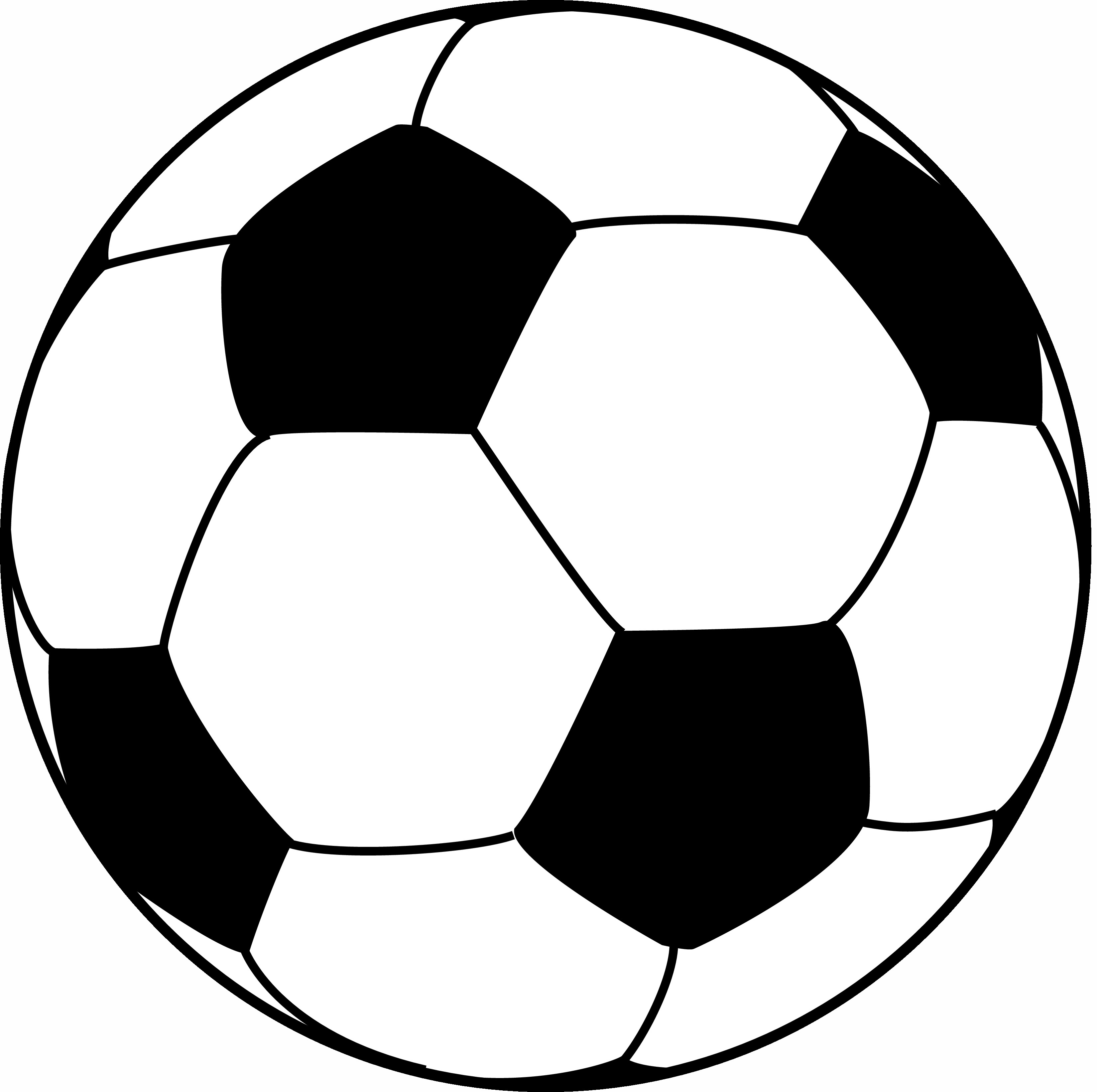Easy Soccer Ball Drawing at Explore collection of