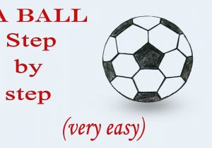 300x210 Easy To Draw Soccer Ball Easy Soccer Ball Drawing Collection - Easy Soccer Drawings
