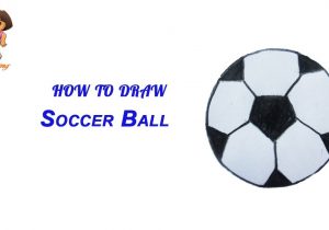 300x210 Easy To Draw Soccer Ball How To Draw A Soccer Ball Drawing - Easy Soccer Drawings