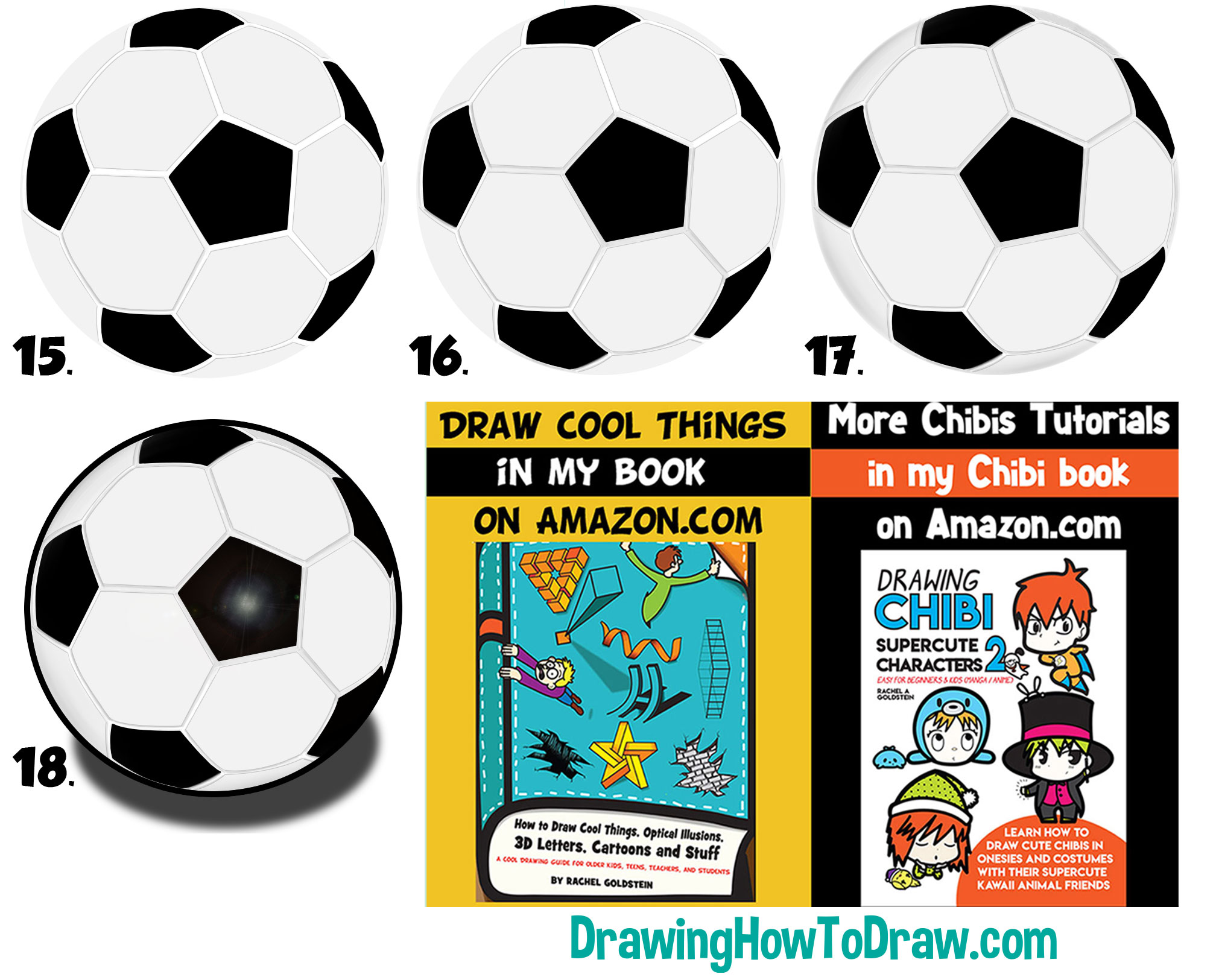 2016x1625 How To Draw A Soccer Ball Easy Step - Easy Soccer Drawings