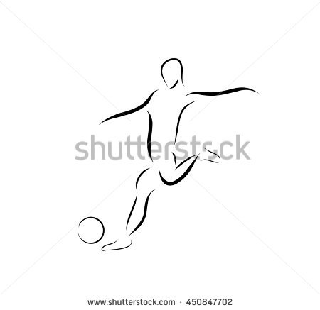 450x437 Pictures Easy Soccer Drawing - Easy Soccer Drawings